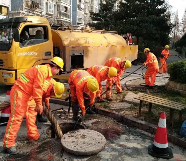 邦溪镇市政管道清淤